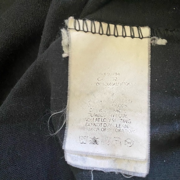 A/X Armani Exchange Tshirt Adult Medium FADED BLACK Logo Slim Fit REVIEW PICS - Picture 4 of 6